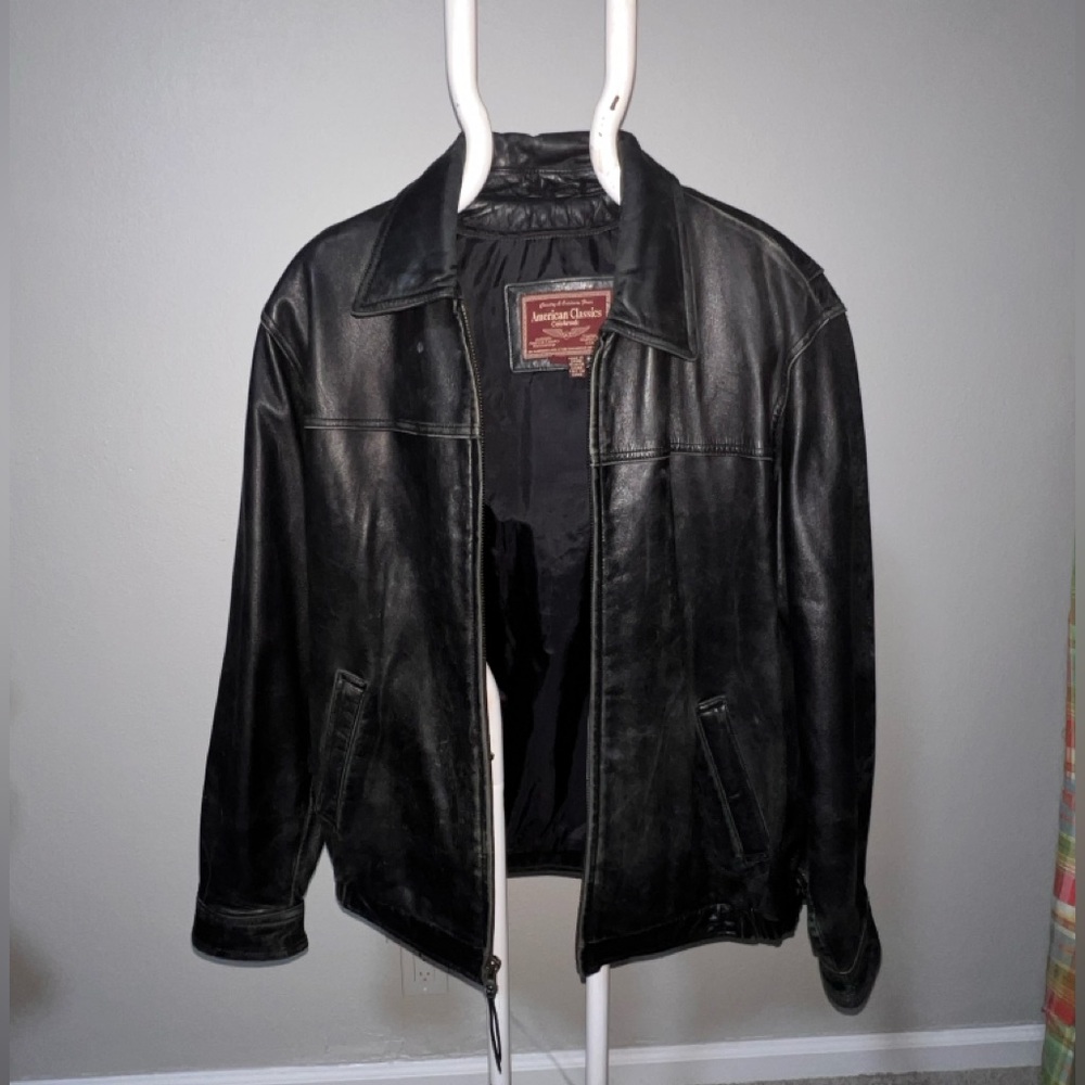 Vintage leather jacket